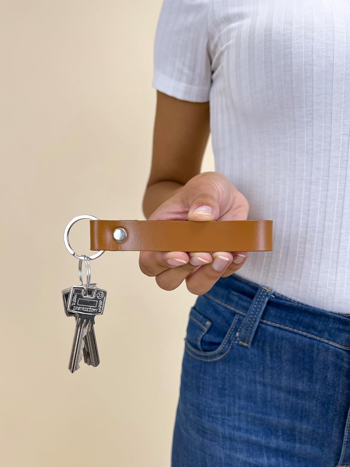 Gusti Key Chain Leather image 2