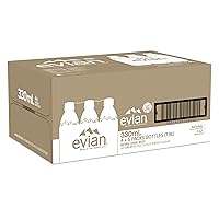 Vista 13 de Evian Agua de Manantial Natural, botellas de 330 ml (11.15 fl oz), paquete de 24