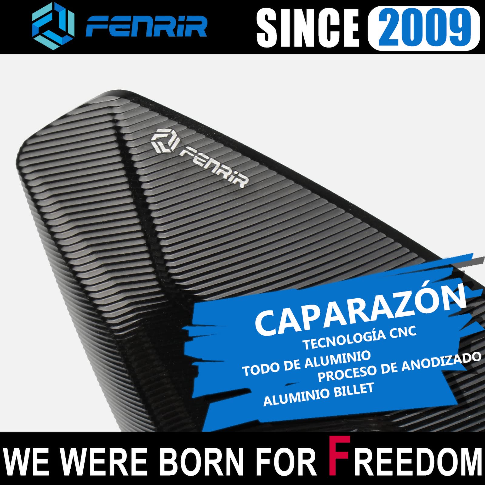 FENRIR Espejos Retrovisores Moto Manillar Retrovisor Homologados Negro CNC Aleación de aluminio Anti reflejante para Cafe Racer Naked Bike Sport Retro Scrambler Scooters deportivas Motocicletas