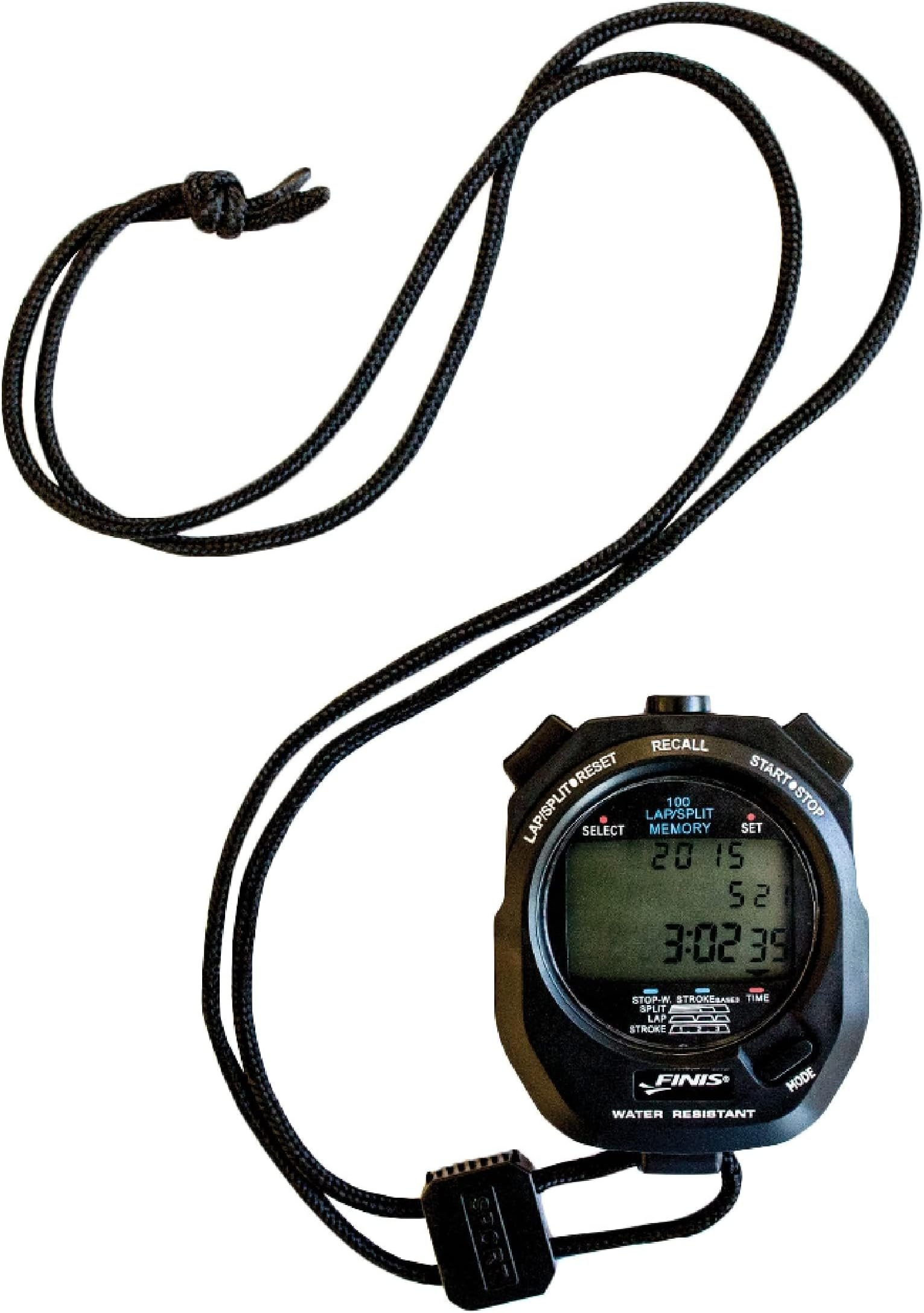 1.30.032 Stopwatch, 3x100m (Black)