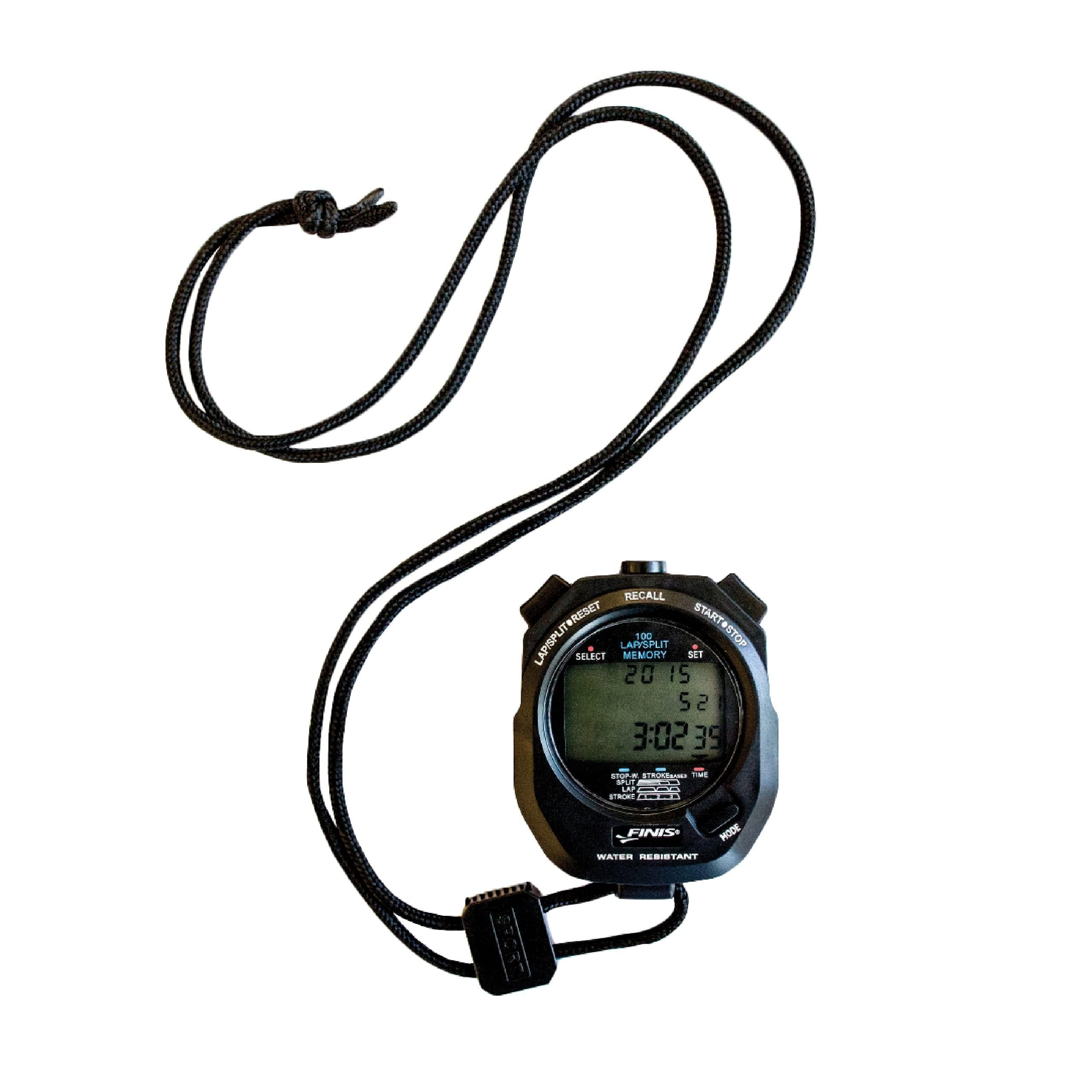 Finis 1.30.032 Stopwatch, 3x100m (Black)