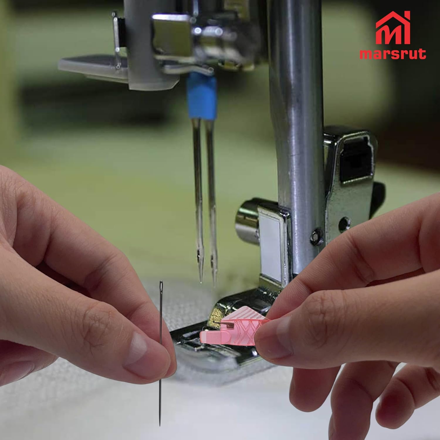 30pcs Sewing Machine Threader Tool, Fish Mouth Needle Automatic Loop Helper, Enhebrador De Agujas Coser Quilting Supplies, Easy Quick Use for Precision Efficiency Enhanced DIY Hand Sewing, 3 Colors