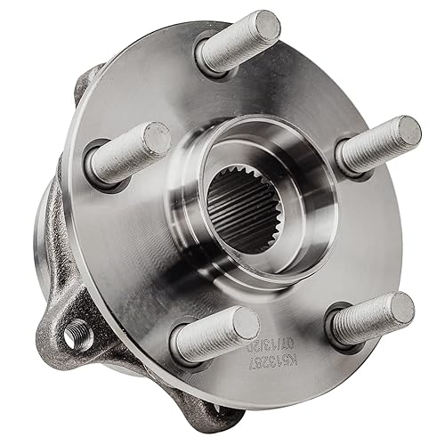 Miniatura 514 de Detroit Axle - Conjunto de cubo de rodamiento de rueda delantera para Nissan Altima 02-06 (3.5L V6)/Maxima 00-08, INFINITI I30 00-01/I35 02-04 5