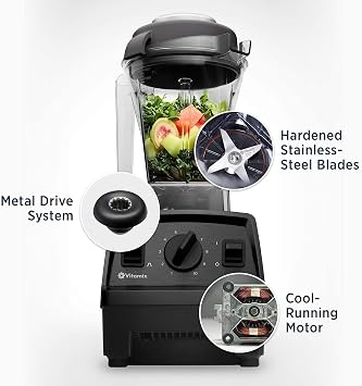 Vitamix E310 Explorian Blender, Professional-Grade, 48 oz. Container, Black