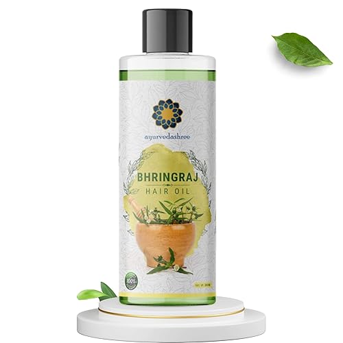 Vista 2 de Aceite para el cabello 6.76 fl oz., con Bhringraj, extracto de amla, kalonji, marina, avacado, nuez, tomillo, jajoba, semilla de uva y aceite