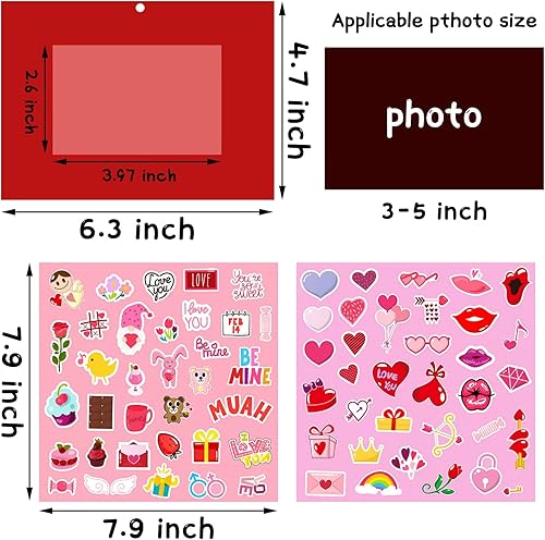 Miniatura 2 de IMISHM Marco de fotos para el día de San Valentín para niños manualidades para el día de San Valentín manualidades para niños marcos de fotos de