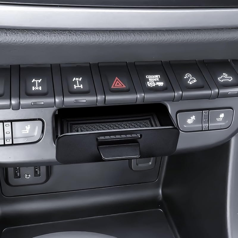 Gaveta organizadora do console central RUNROAD para Chevy Colorado e GMC Canyon 2015–2022 – 1 unidade