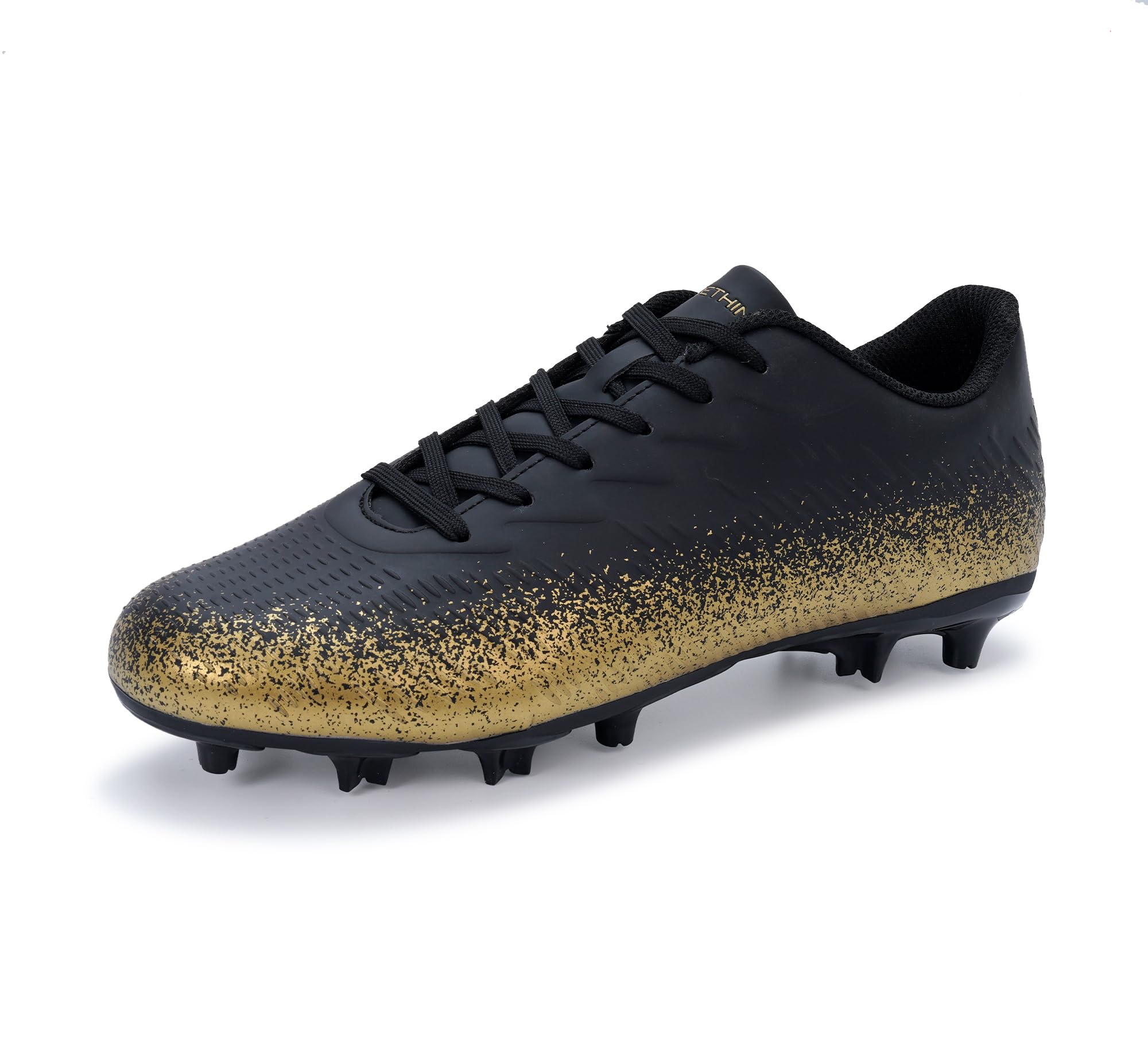 Botas de Fútbol Unisex Adultos Hombre Mujer - para Césped Natural y Artificial Ligeras y Cómodas