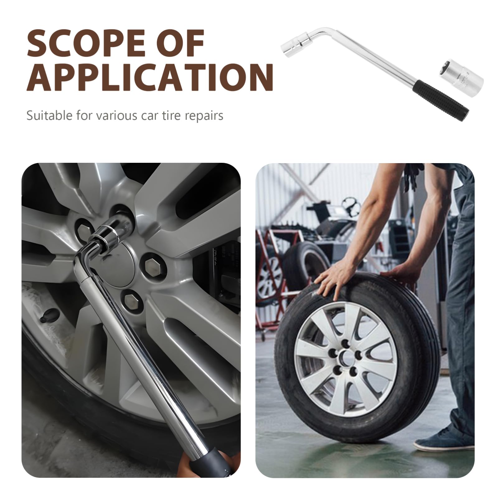 DOITOOL Herramienta De Reparación Válvula Llaves Inglesas Mini Llave De Trinquete Bomba Auto Adaptador De Manguera De Inflado De Neumáticos Trinquete Eléctrico Llave Para Coche