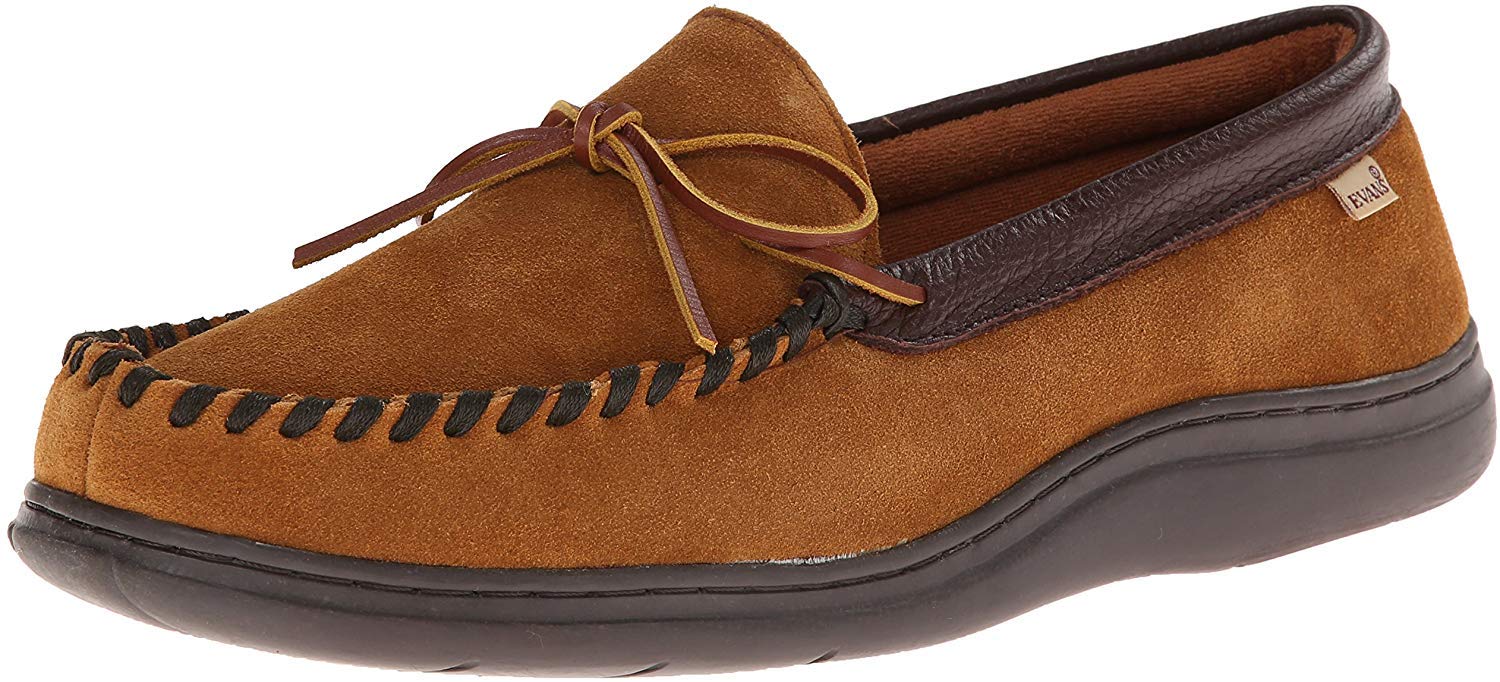 L.B. EvansL. B. Evans Men's Atlin Terry Slipper, Saddle, 11 M