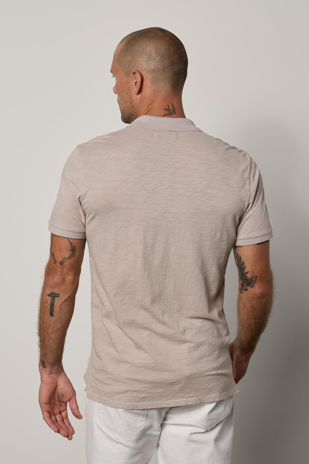 Velvet by Graham & Spencer Men's Niko Short Sleeve Polo T-Shirt - Image 3