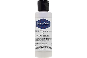Americolor Airbrush Colors for Airbrush Painting and Cake Decorating - Pearl Sheen AmeriMist, 4.5 Ounce