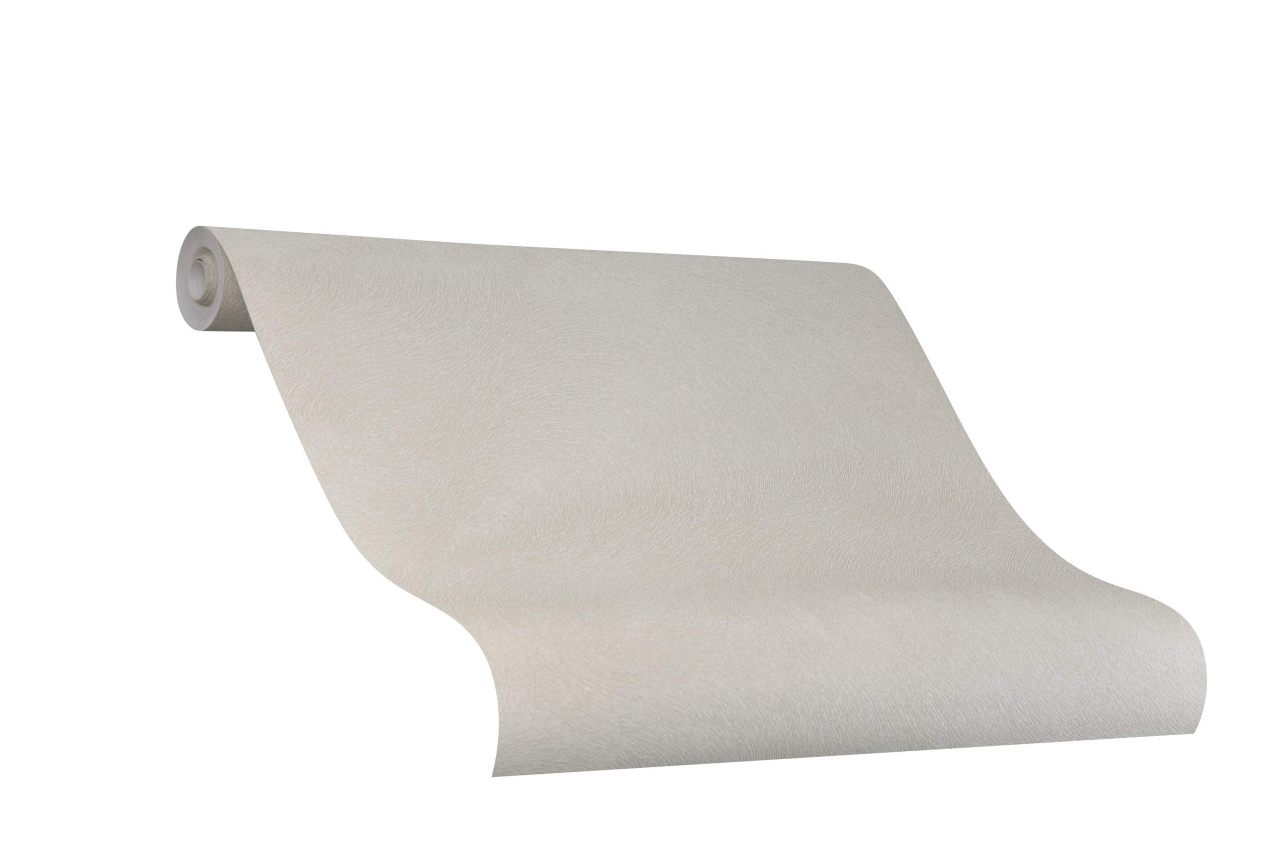 marburg Tapete Beige Uni Ideal für Wohnzimmer Colani Visions Made in Germany 10,05m X 0,70m 53315