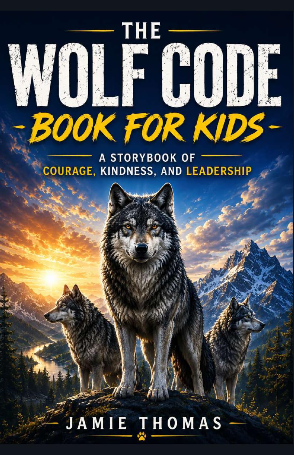THE WOLF CODE BOOK FOR KIDS: A Storybook of Courage, Kindness, and Leadership