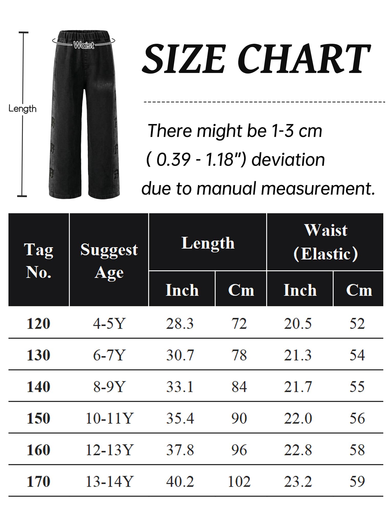 SEAUR Y2k Jean baggy pour garçon Taille élastique Pantalon en denim Coupe ample Y2k Hip Hop Skateboard Streetwear