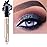 2 in 1 eyeshadow stick and Sponge Makeup Brush, Smooth Cream Shimmer Shadow Pencil Long Lasting Waterproof Eye Shadow Highlighter Stick Makeup , HypoallergenicHighlighter Multi-Dimensional eyes Look