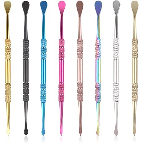 8-Pack Wax Carving Tools for Precise Wax Manipulation in Marijuana Use
