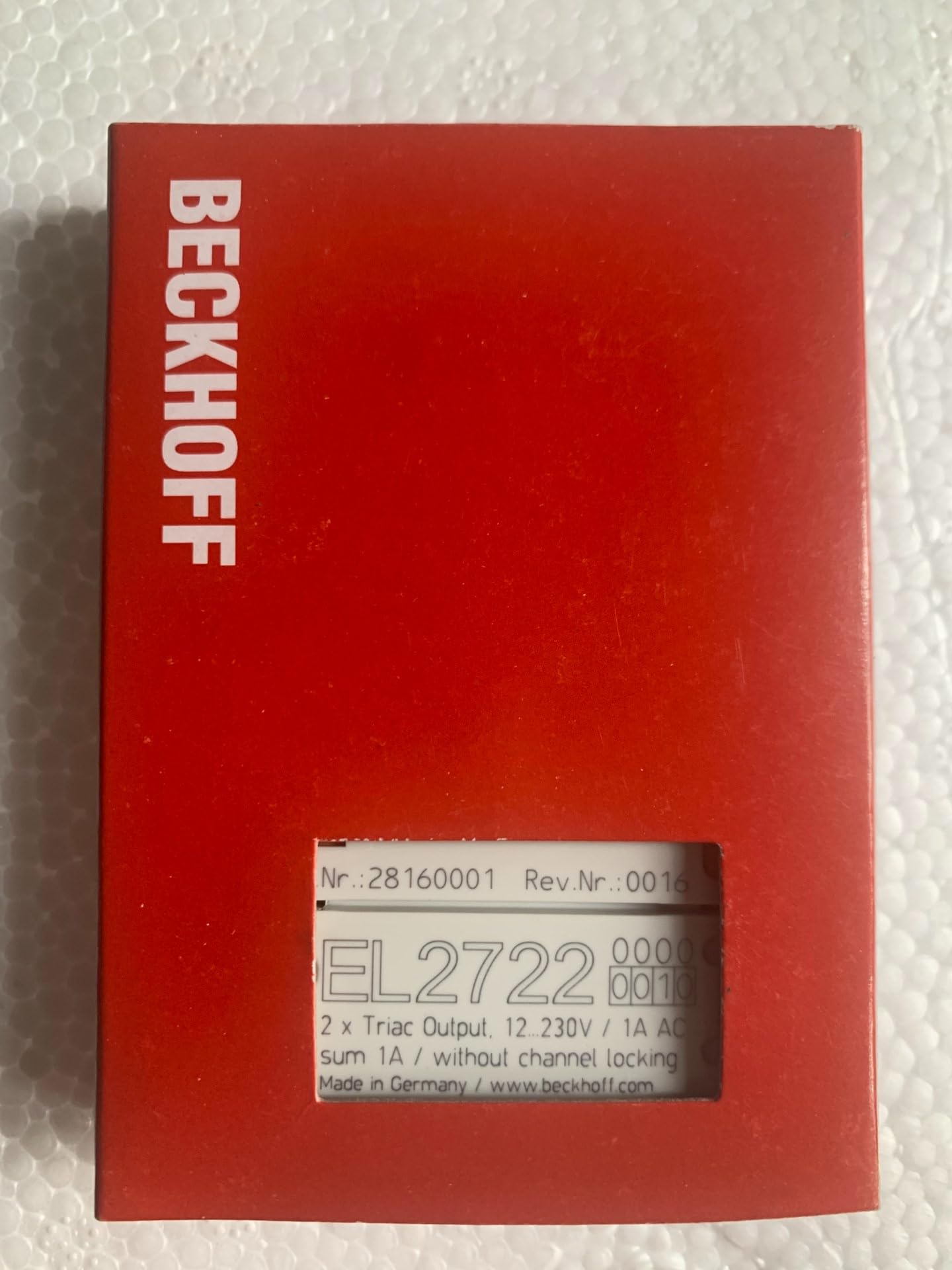 EL2722-0010 Remaining unutilized Spare Parts for Projects