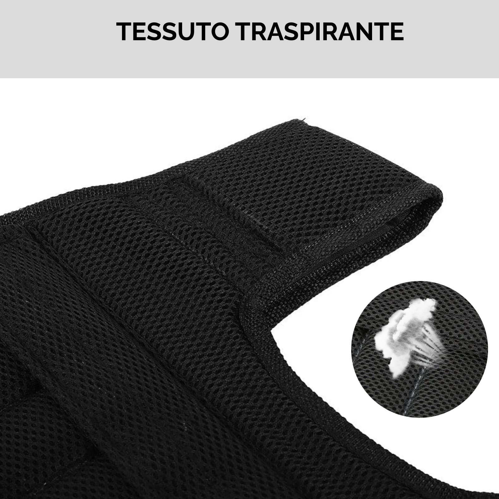 FFitness Giubbotto Zavorrato con Peso Gilet Weight Vest per 10 KG Allenamento Forza e Resistenza Pesi Metallici Rimovibili