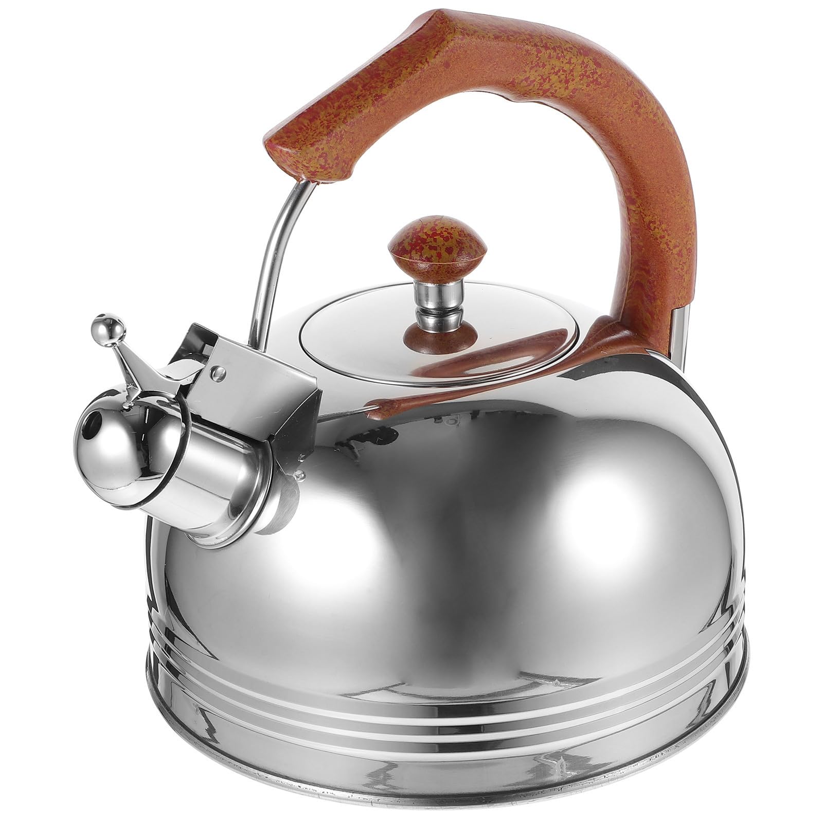 3l Hervidor Silbante de Acero Inoxidable para Cocina y Restaurante