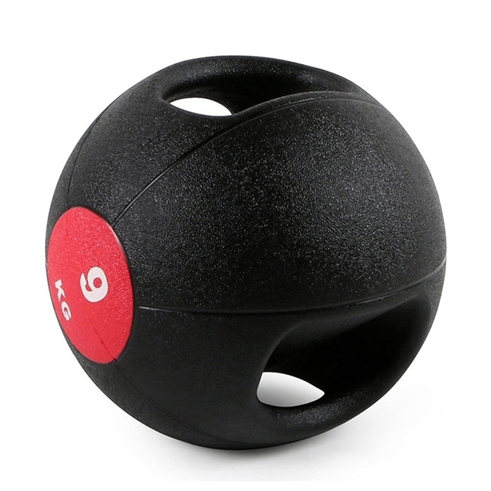 Pelota Medicinal Bola De Medicina Binaural, Gimnasio para El Hogar Equilibrio De Equilibrio De La Fuerza del Entrenamiento De La Fuerza De La Fuerza del Núcleo, 3KG/4KG/5KG/6KG/7KG/8KG/9KG/10KG