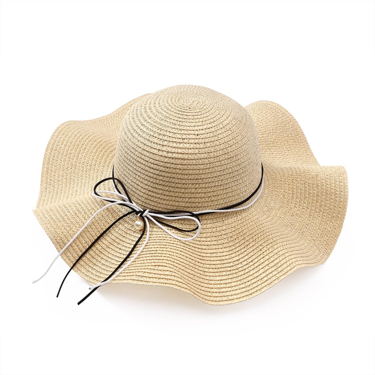 Eigso Damen Sonnen hüte Strandhut Sommer Outdoor Stroh Sonnenhüte Womens Summer Beach Straw Hats