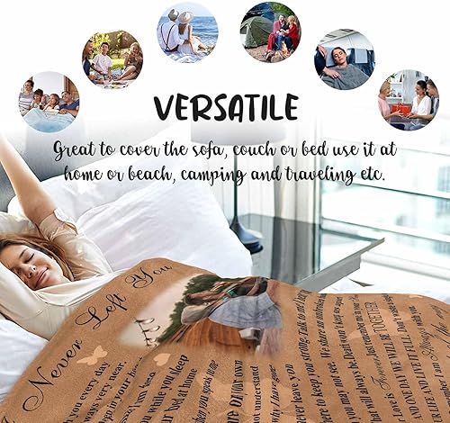 Miniatura 6 de Custom Memorial Blankets with Photos for Loved Ones Lost Personalized Sympathy Bereavement Angel Blanket for Funeral Gift Remembrance Gift, Memory