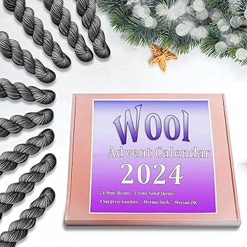 Amazon.co.jp: ウール アドベント カレンダー 2024、ステッチ
