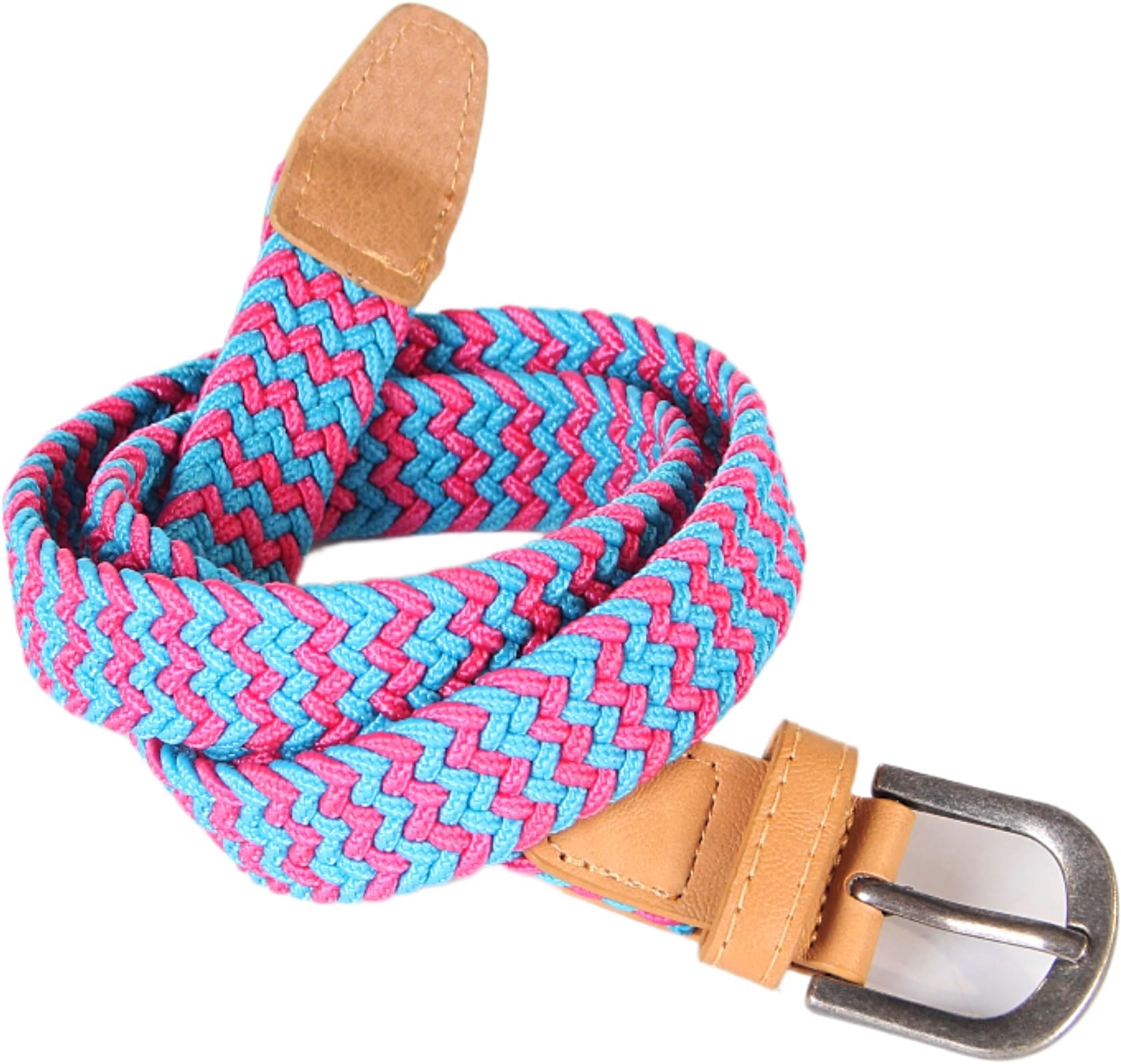 Stretch Cord Braided Belt - Childrens Age (4-7 Y) (8-14Y)