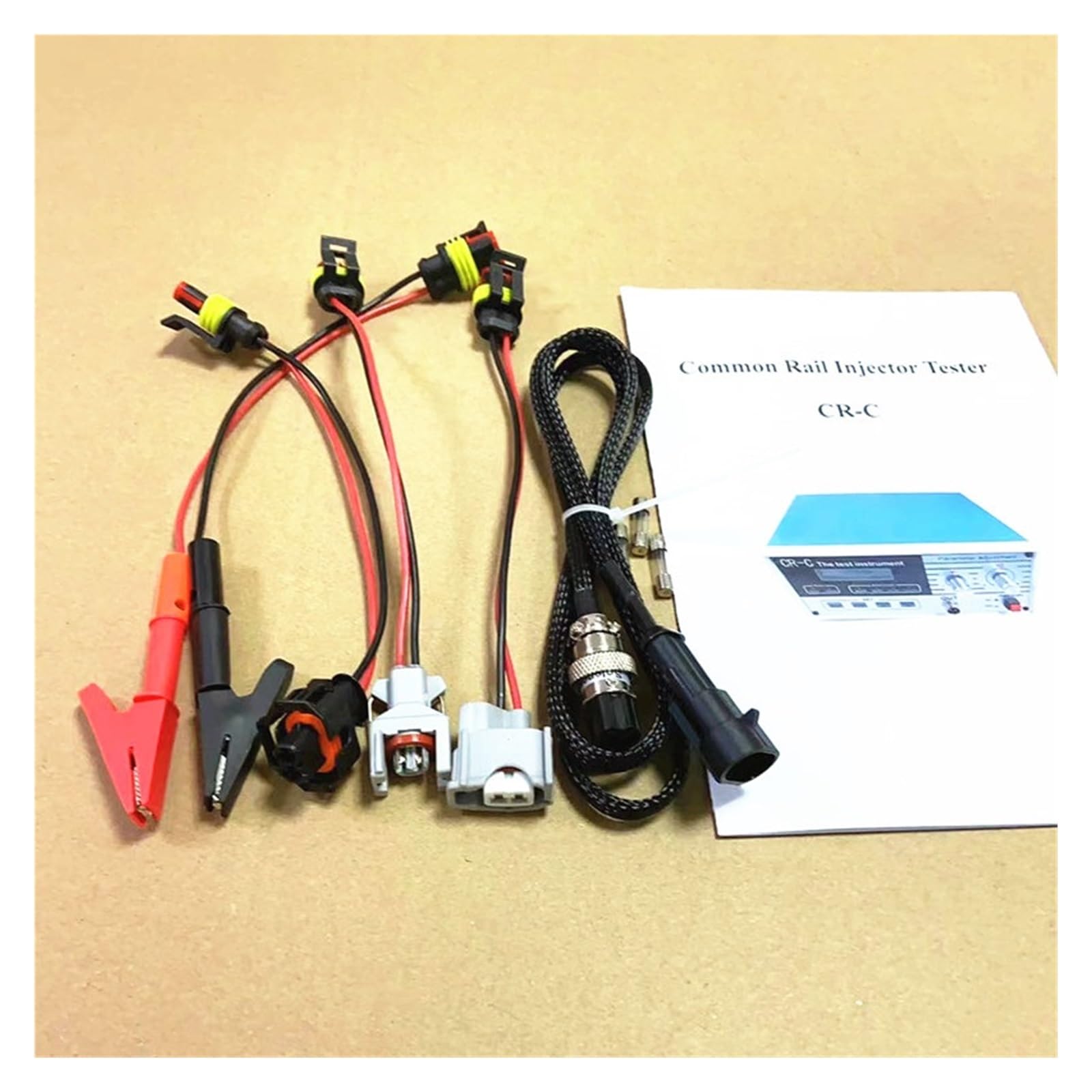 Probador de inyectores, Comprobador de inyectores Common Rail CR-C, comprobador de inyectores diésel, Controlador de inyector electromagnético multifunción