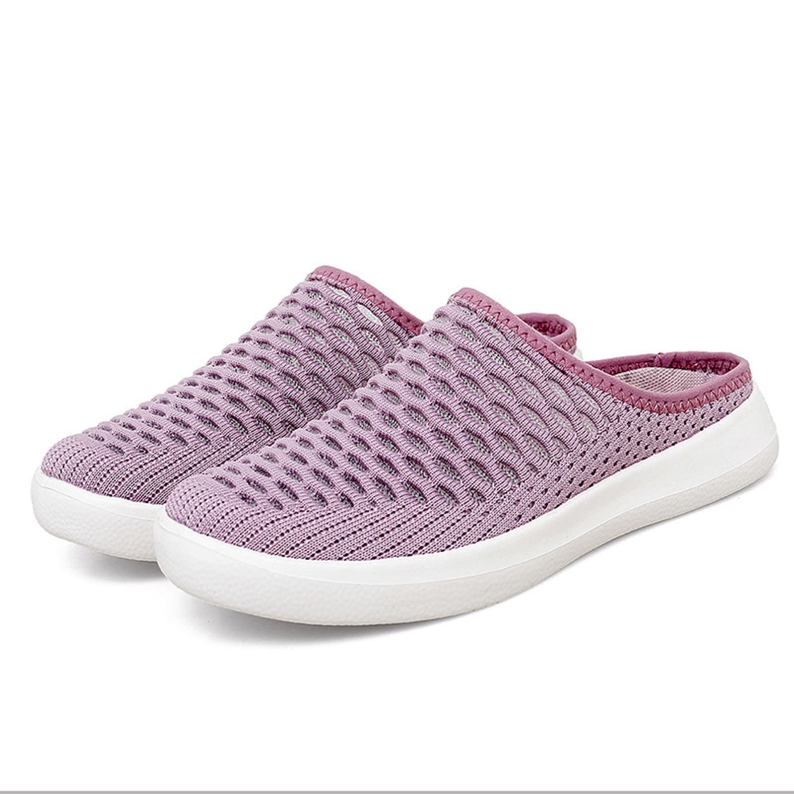 Mule Donna in Tessuto A Rete Traspirante - Scarpe Slip-On Suola