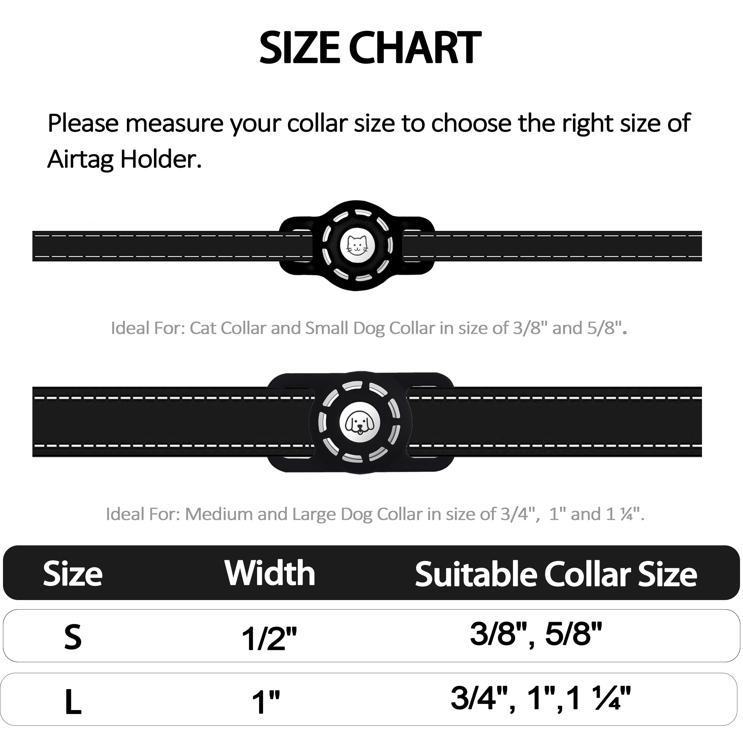 Buy Airtag Cat Collar Holder for Apple Air Tag Cat Collar Holder Within