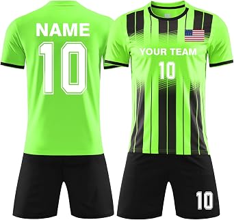 ORYG Custom Soccer Jerseys for Kids Men Women Personalized Boys Training Soccer Uniform with Number Name Logo