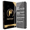 FIRST MART 3D Borderless Tempered Glass for Redmi Note 14 & Redmi 14 SE | HD Clear Edge-to-Edge Screen Protector, 9H Scratch Resistant, Oleophobic, Case-Friendly | Pack of 1 gallery image