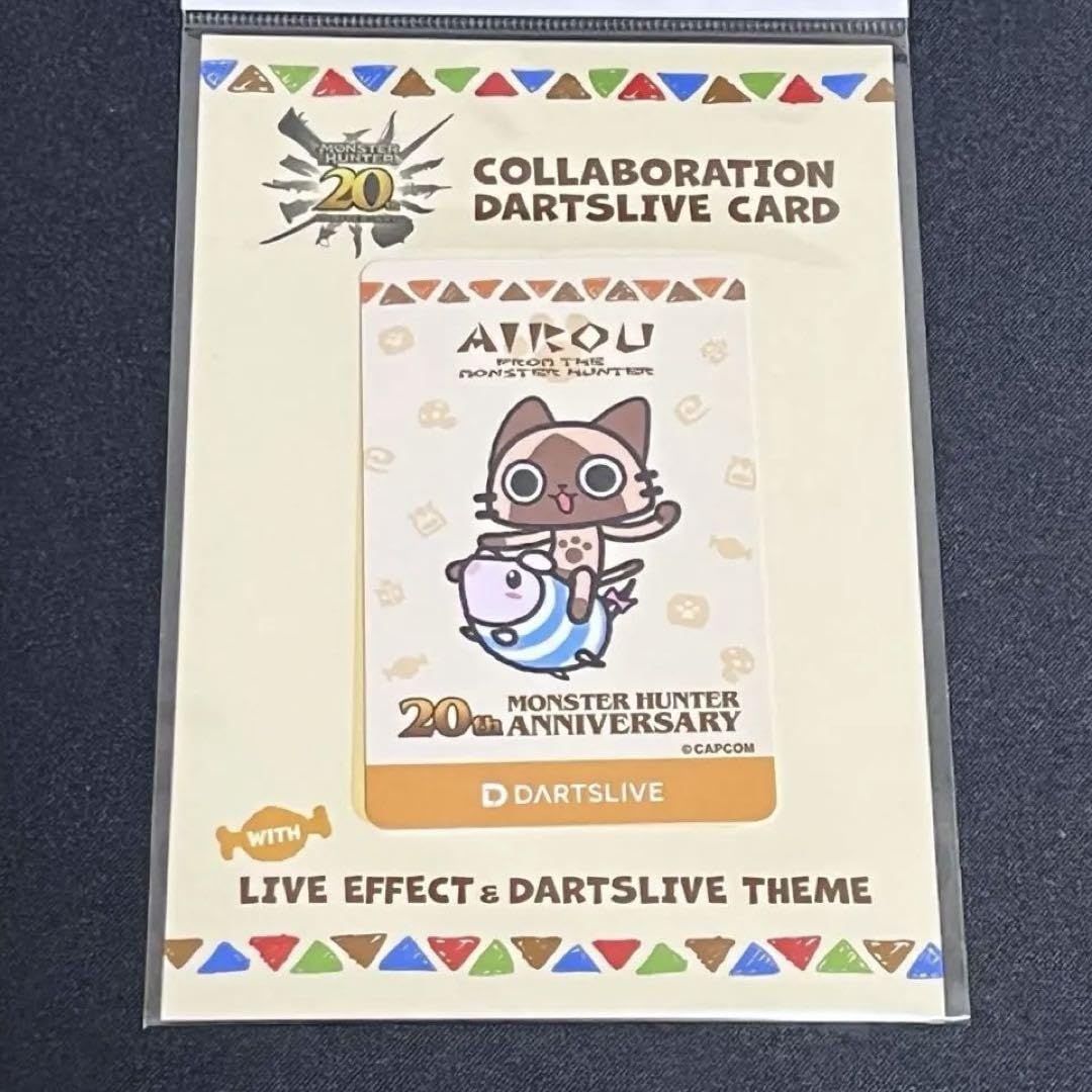 【モンスターハンター20th アイルー】 DARTSLIVE ダーツライブカード Amazon.co.jp: アイルー ダーツライブカード 20周年記念 WA