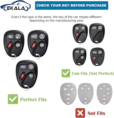 Miniatura 8 de EKALA Funda para llavero BMW Bling Gold White Key Fob Funda suave TPU Protección completa Smart Key Fob Case Compatible con BMW X1 X2 X3 X5 X6 2 5 6