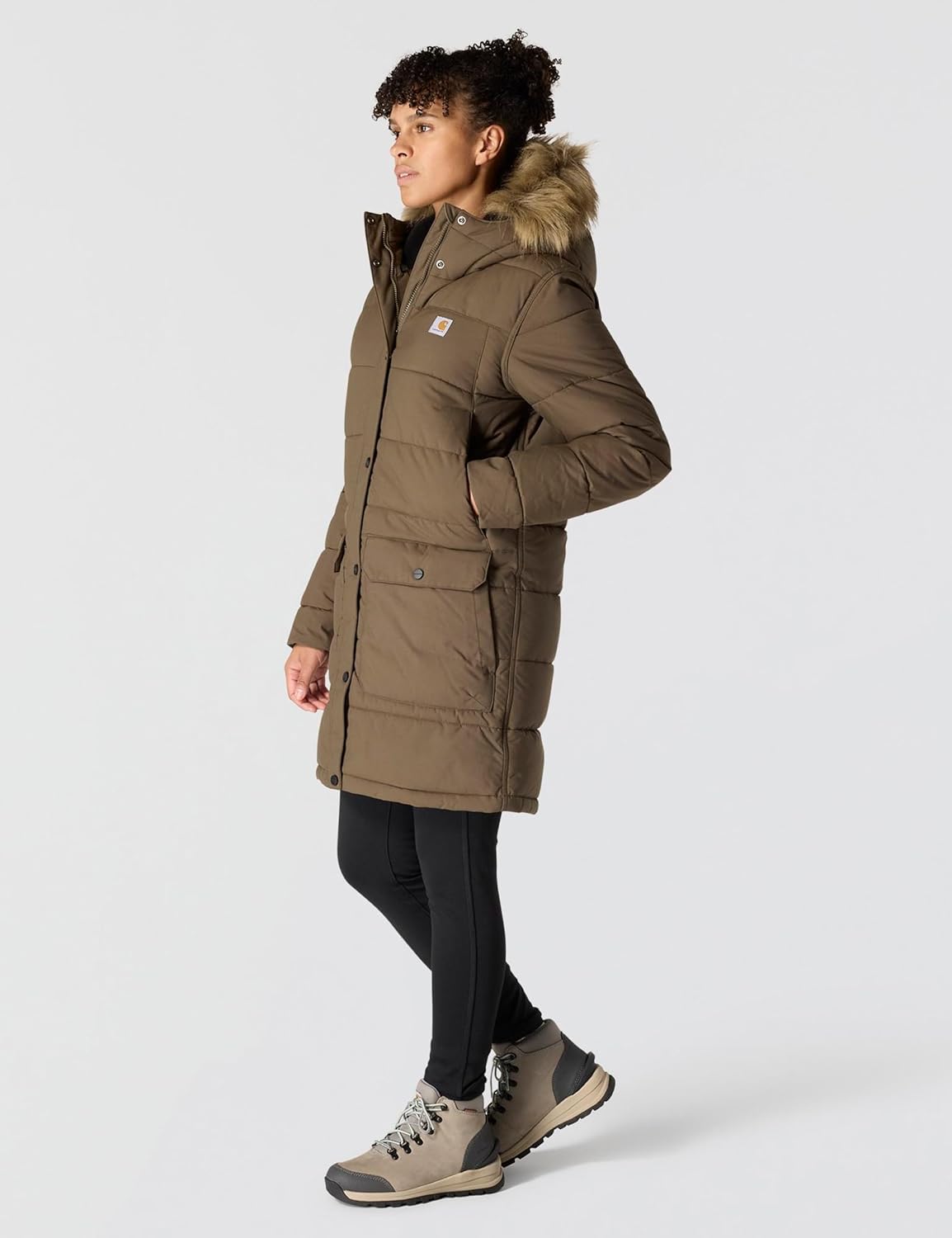 Carhartt Womens Relaxed Fit Midweight Utility Coat - Image 2