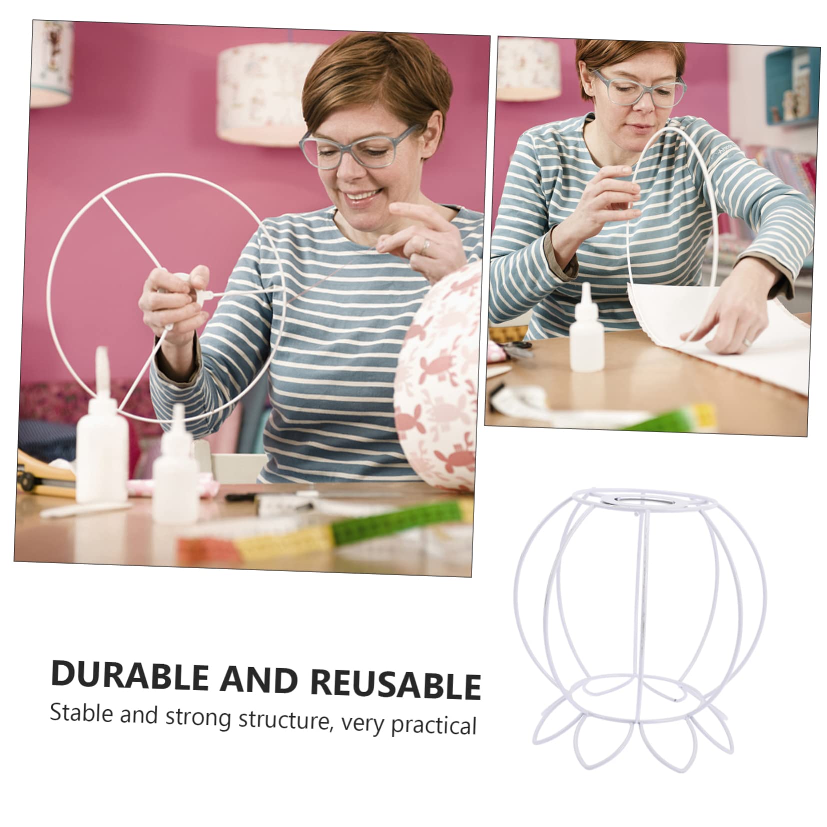Lot De 2 Supports Dabat-jour De Style Rétro Pour Douille E27 Installation Facile