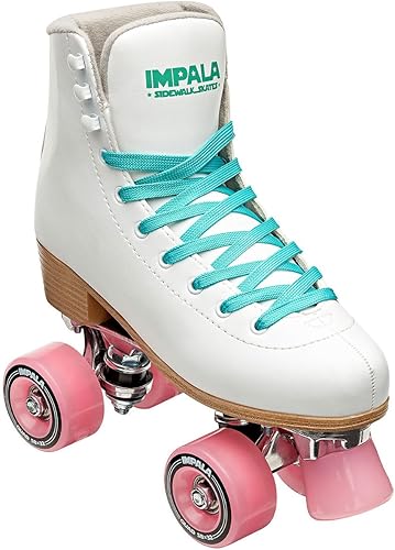 Impala Rollerskates - Patines para mujer (niñas grandesadultas), Blanco 9