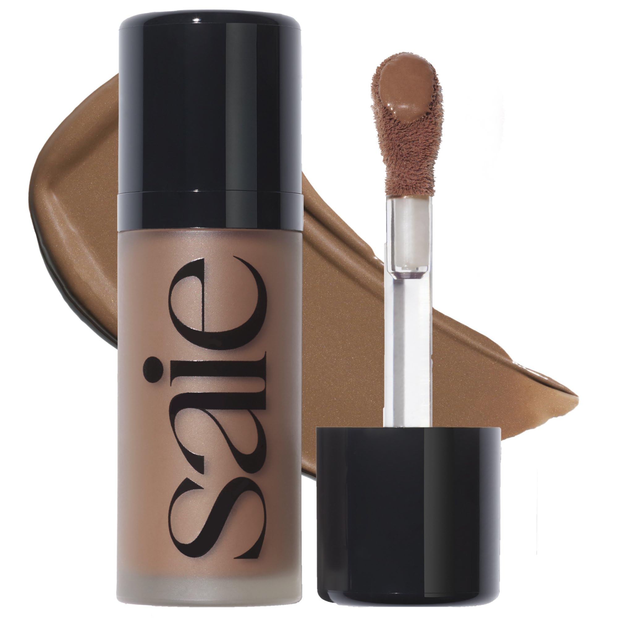 Dew Bronze Soft Focus Liquid Tan + Liquid Contour Arricchito con glicerina vegetale per una miscelazione senza sforzo e una cura profonda della pelle, regali di Natale Dimensioni: