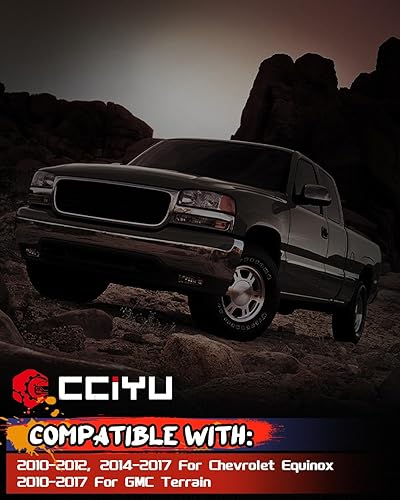 Miniatura 7 de CCIYU Interruptor de ventana eléctrico compatible con Chevrolet Equinox 2010-2012 2014-2017, para GMC Terrain 2010-2017  Sustituye a 20838941