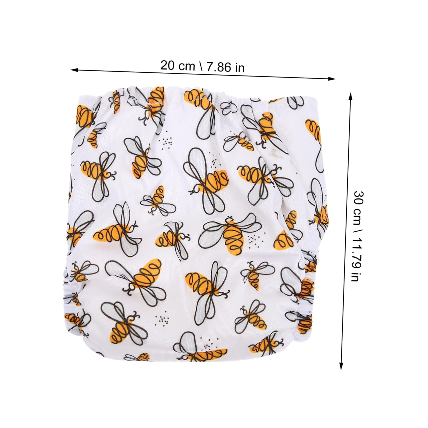 Abaodam 4 Piezas pantalones para bebés pañal reutilizable para bebe recién nacidos ropita bebe recien nacido reutilizables para para recién os