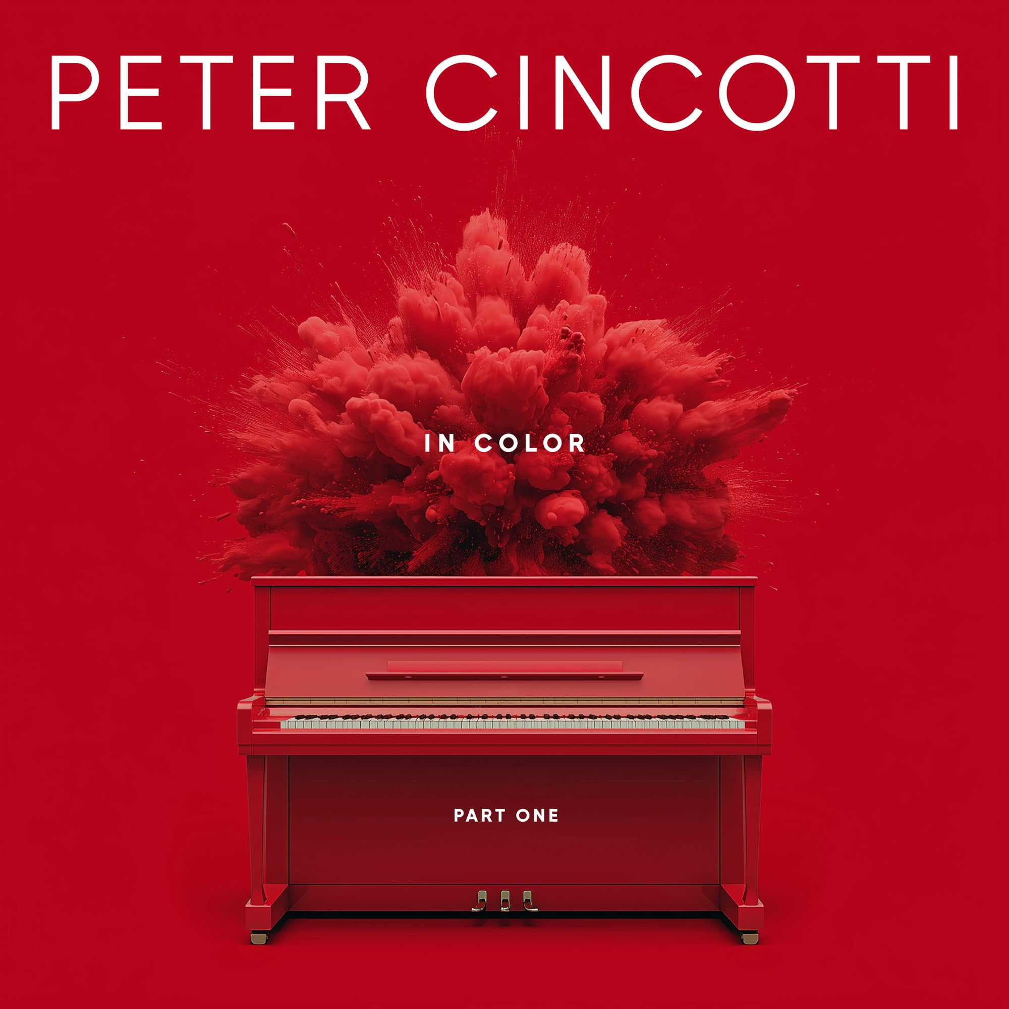 CINCOTTI, Peter - In Color: Part One - limited hand-numbered red vinyl LP