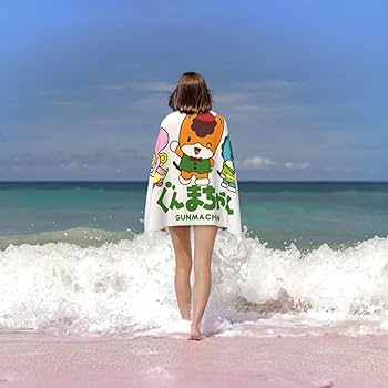 Amazon｜ぐんまちゃん バスタオル アニメタオル フェイスタオル 吸水性