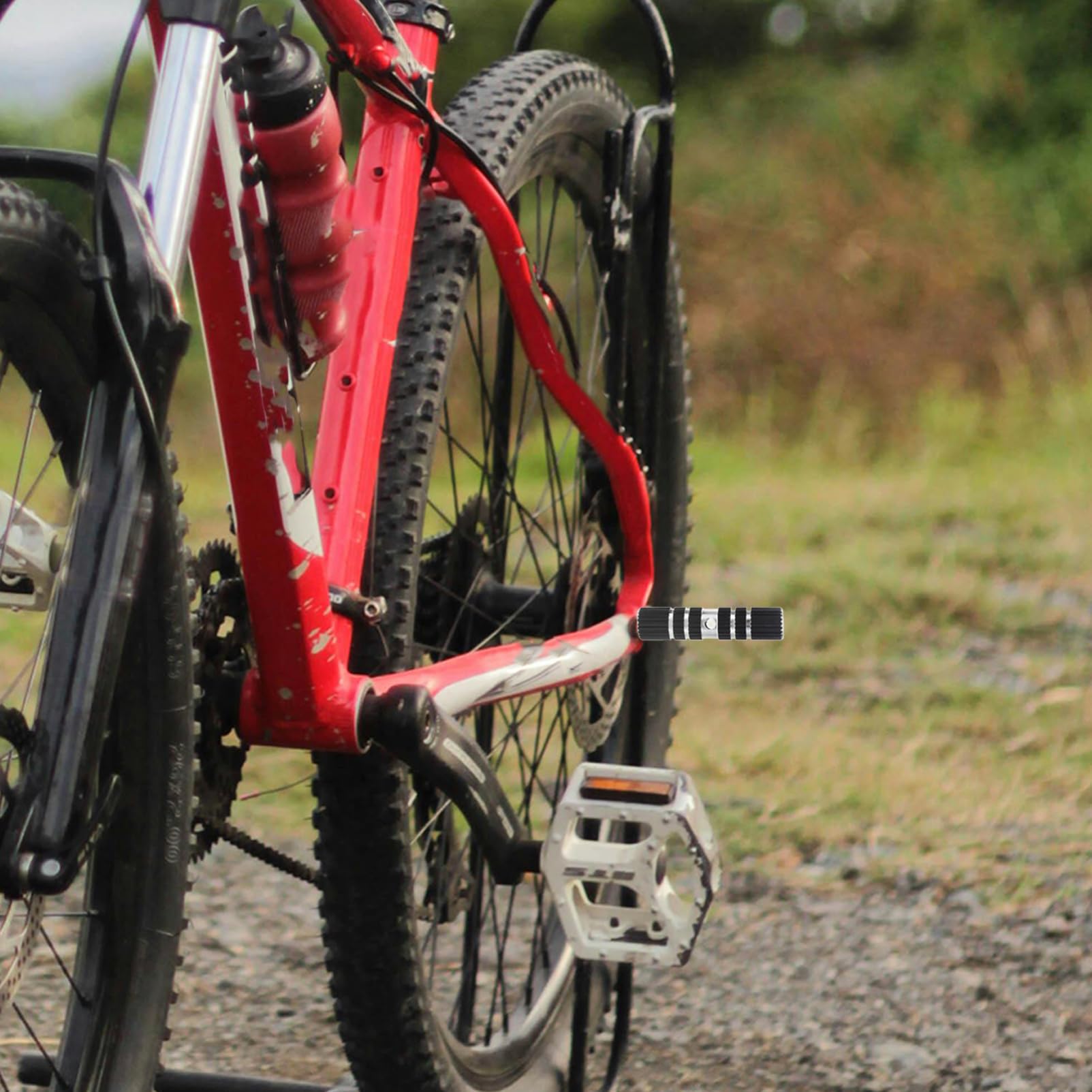 INOOMP 1pair Detachable Foot Pegs Sturdy Aluminum Alloy Pegs for Versatile Design Enhanced Convenient Simple Installation for Mountain and Road Cycling