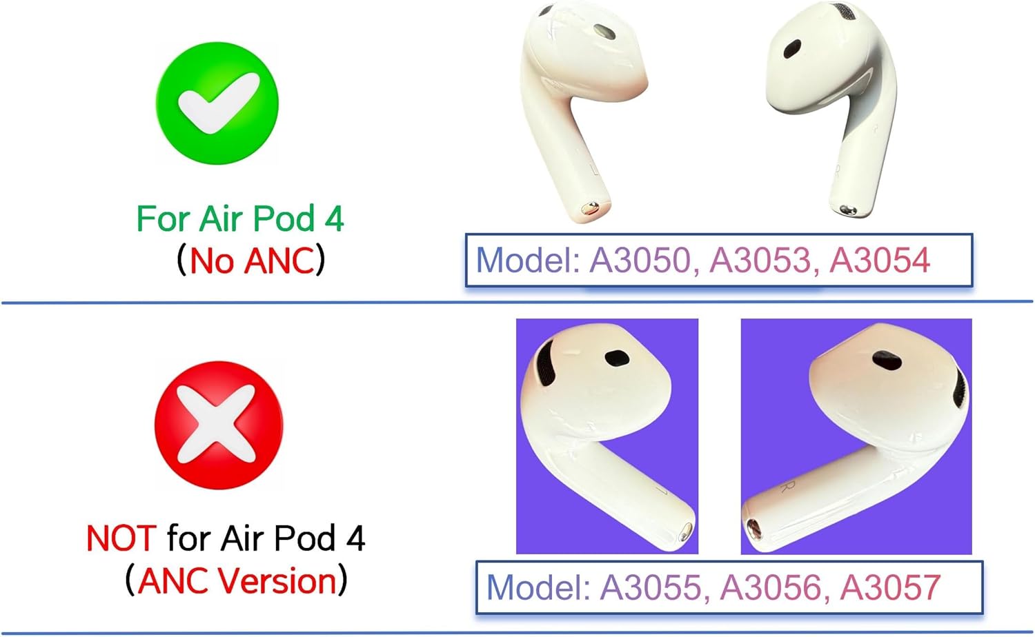 Compatibility chart for AirPods 4th Generation