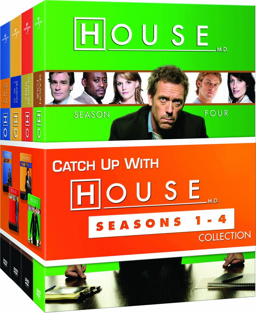 HOUSE 英語 DVD 11枚セット House: Seasons 1 - 4 Collection [Import]: Amazon.ca: Hugh Laurie