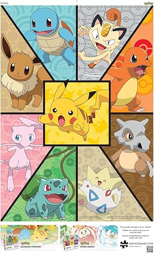 Miniatura 5 de Buffalo Games - Pokemon - Kanto Companions - Rompecabezas de 300 piezas grandes para adultos rompecabezas desafiante perfecto para noches de juego -