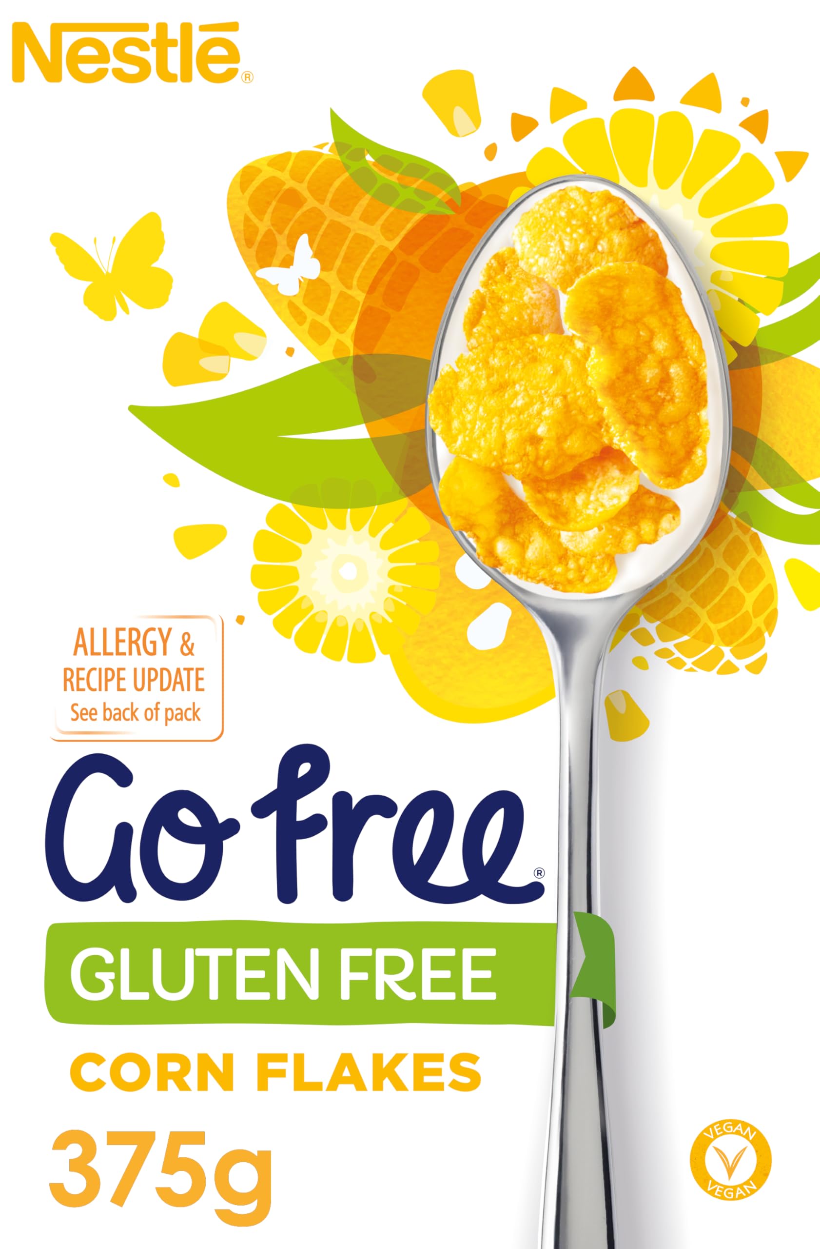 Go Free Gluten Free Corn Flakes, 375g