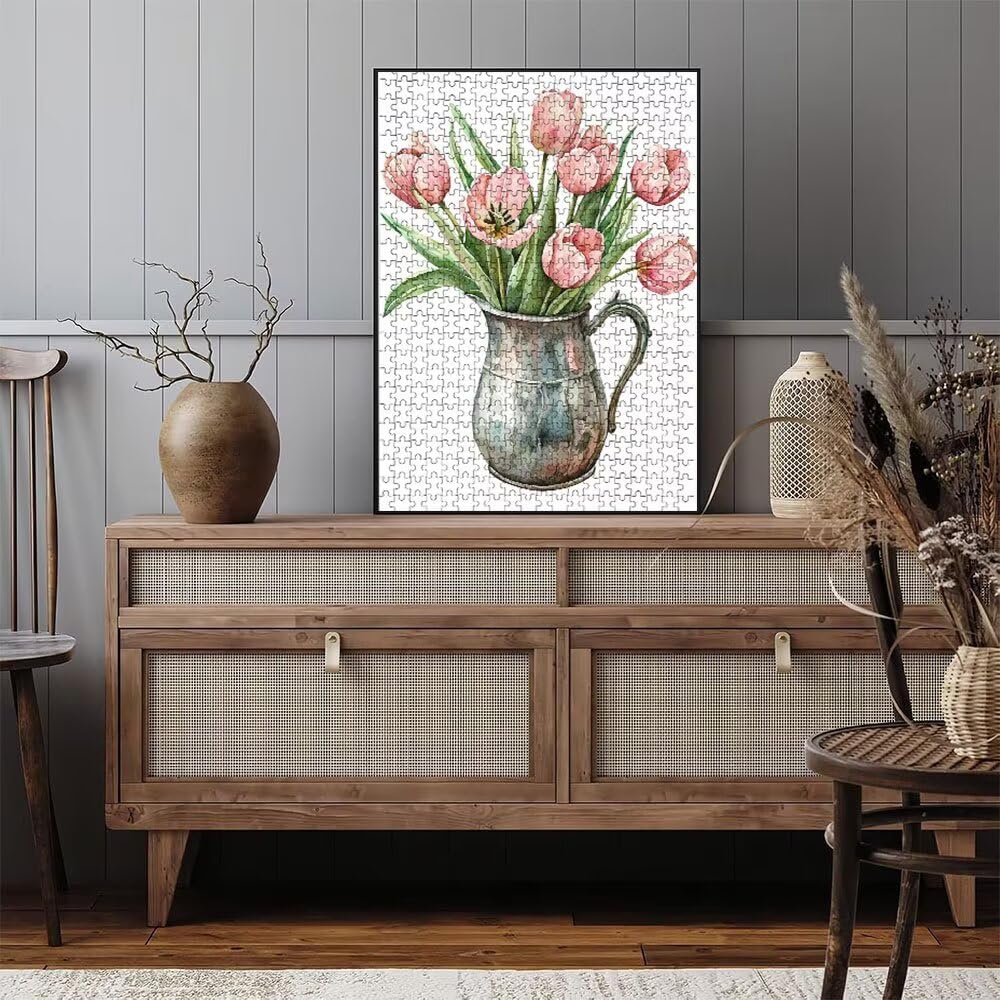Puzzle 2000 sztuk, różowe puzzle dla dorosłych 2000, drewniane puzzle, klasyczne gry edukacyjne, niemożliwe wyzwanie, gry i zajęcia rodzinne, prezent kreatywności DX0YL1-249